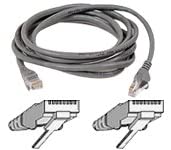 Belkin 100-Foot RJ45 CAT 5e Snagless Molded Patch Cable (Grey)