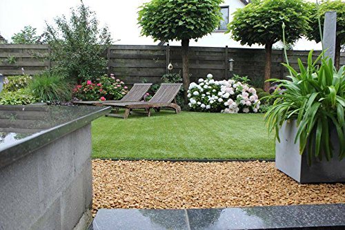 Dakota 30mm Pile Height Artificial Grass | 6ft 6" (2 metres) wide choose your own length in 1ft (foot) Lengths | Cheap Natural & Realistic Looking Astro Garden Lawn | High Density Fake Turf