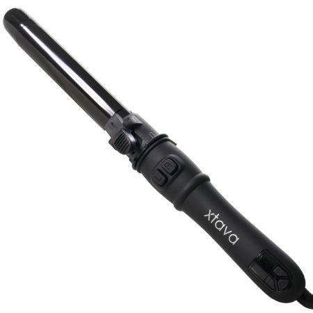 xtava Auto Styler - Professional Auto Rotating Curling Iron with 1.1" Barrel - Featuring Innovative Automated Bi-Directional Rotating Control