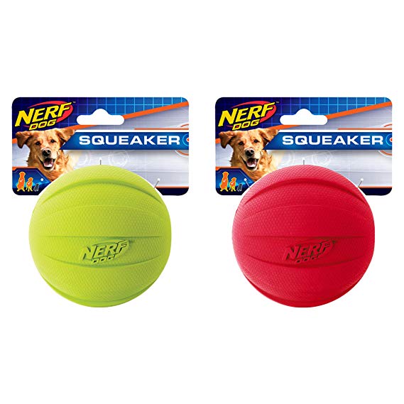 Nerf Dog Squeak Ball, Large