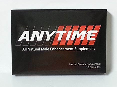 Male Enhancement Anytime pills supercharge your male drive (10 pill)