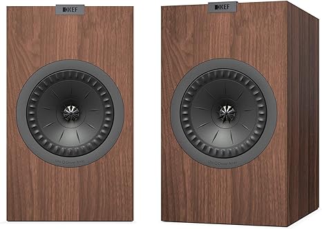 Kef Q350 Bookshelf Speaker Walnut (Pair)