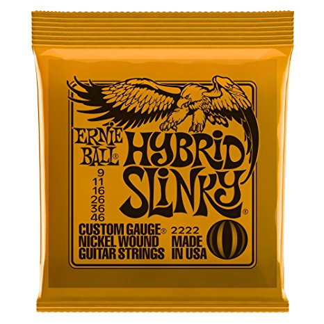 Ernie Ball Hybrid Slinky Nickel Wound Set, .009 - .046