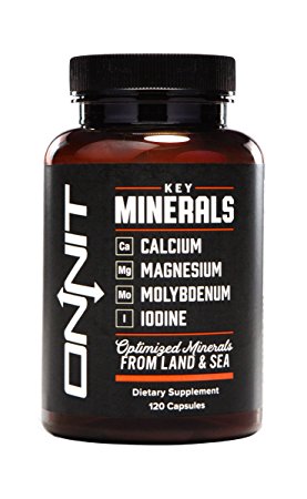 Onnit Key Minerals Capsules, 120 Count