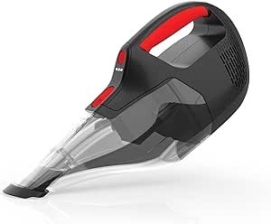 Dirt Devil 16V Cordless Handheld Vacuum Cleaner with Crevice Tool, Powerful Suction Portable Lightweight Design, for Wet and Dry Pick-Ups, BD30400V, Black