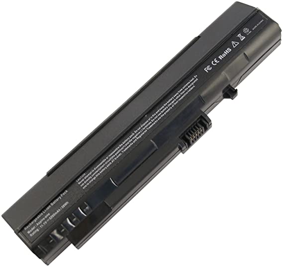 Battery fit Acer Aspire One ZG5 10.1" 8.9" Aspire One 571, Aspire One A110 A150 D150 D250 P531h Pro 531 Pro 531h, Gateway LT1001J LT2000, p/n UM08A31 UM08A32 UM08A51 UM08A52 UM08A71 -Futurebatt