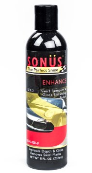 Sonus SFX-2 Enhance Swirl Remover & Gloss Enhancing Polish for Auto, Truck, RV , 8 fl. oz.