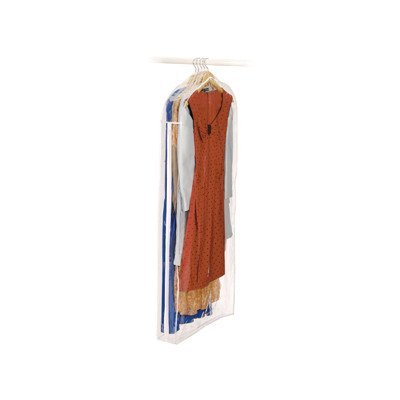 Frameless Long Dress Bag -(Clear) (22"D x 54"H x 5"W)