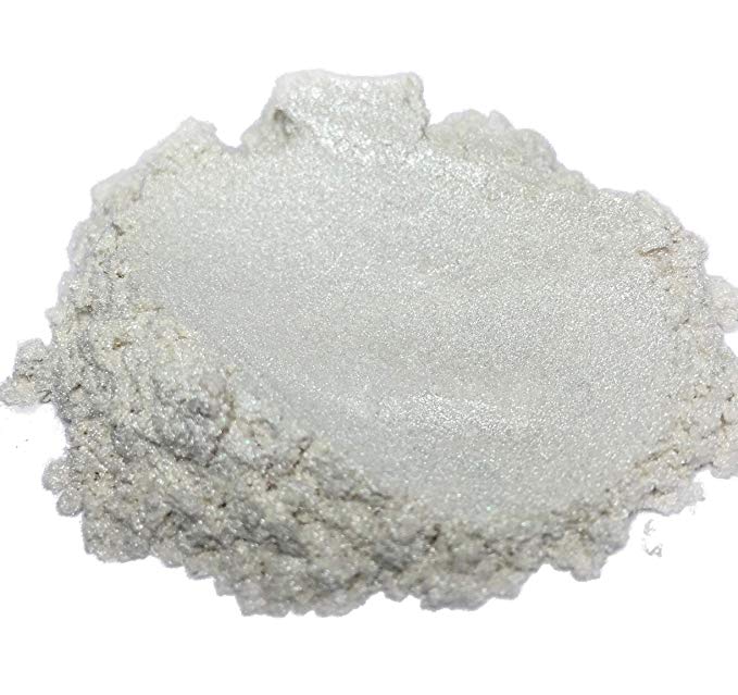 42g/1.5oz"PURE PEARL WHITE" Mica Powder Pigment (Epoxy,Resin,Soap,Plastidip) Black Diamond Pigments