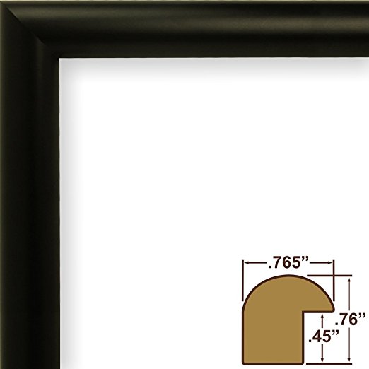 0.76" Wide Smooth Picture Frame Size: 16" x 24"