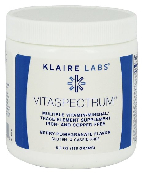 Klaire Labs VitaSpectrum 58 oz Powder Berry-Pomegranate Flavor