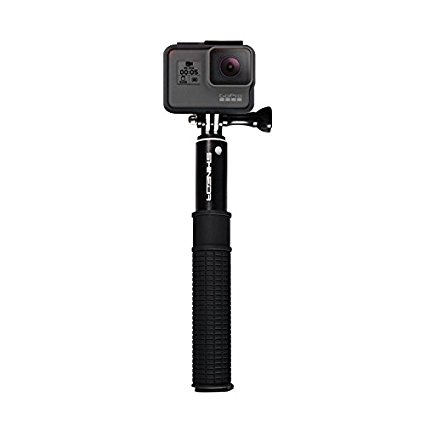 SHINEDA Telescopic Wired Cable Selfie Stick for Smart Phones and GoPro Hero 2 3 4 5 (Black)
