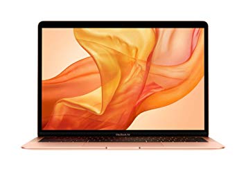 Apple MacBook Air (13-inch Retina display, 1.6GHz dual-core Intel Core i5, 128GB) - Gold (Latest Model) (Renewed)