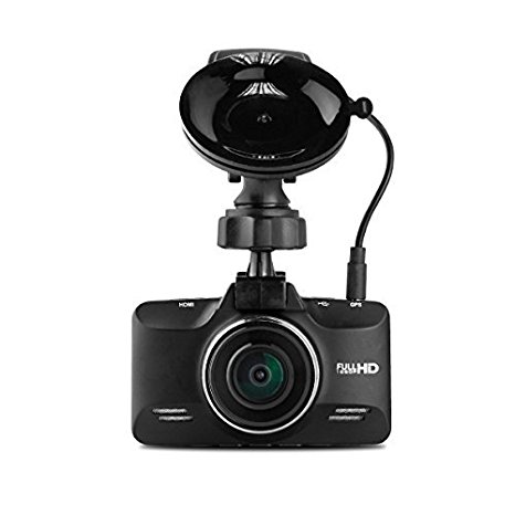 Black Box G98S GPS Dash Camera - Super HD Wide Angle Zoom Car DVR - Zinc Alloy Body