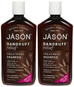 Jason Dandruff Relief Treatment Shampoo 12 fl oz (Set of 2)