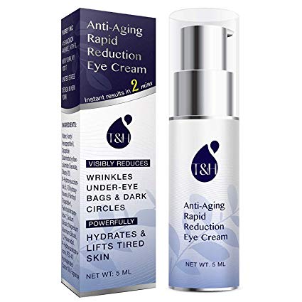Anti-Aging Rapid Reduction Eye Cream by TEREZ & HONOR - Visibly and Instantly Reduces Wrinkles, Under-Eye Bags, Dark Circles in 120 Seconds, Hydrates & Lifts Skin