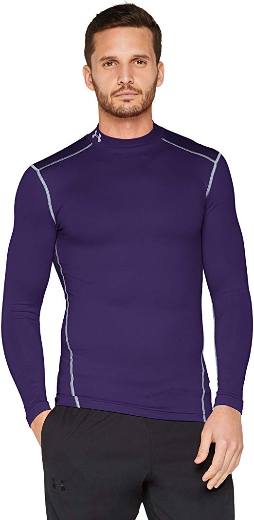 Under Armour Men ColdGear Compression Mock Long Sleeve T-Shirt