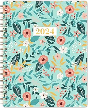 2024 Planner - Planner 2024 Weekly and Monthly, Jan. 2024 - Dec 2024, 8'' x 10'', 2024 Planners for Women/Man with Sturdy Binding, Premium Paper, Flexible Cover, Check Box