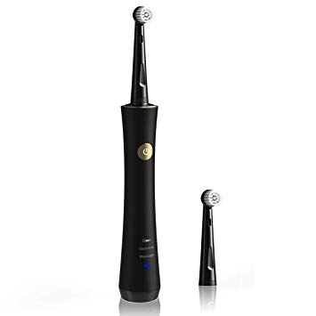 Electric Toothbrush 3 Modes with Build-in 2 Mins Timer Rechargeable Rotating Toothbrush, Waterproof Model 2205 Black Sboly