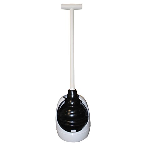 Korky 95-4A Beehive Max Universal Toilet Plunger and Holder