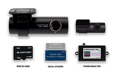 Blackvue DR900S-2CH   16GB Micro SD Card   Power Magic Pro