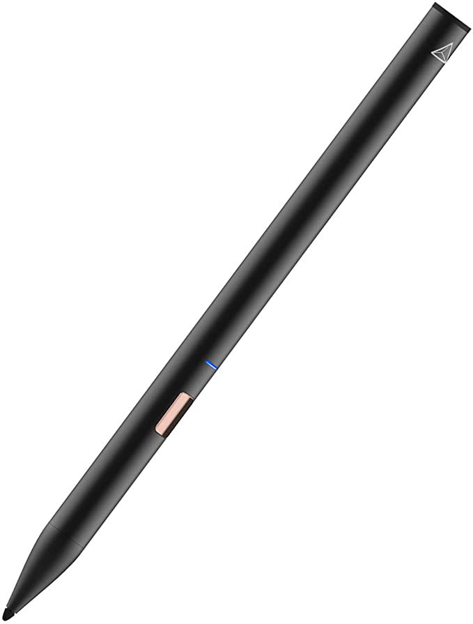 Adonit Note2 (Black) Dust-proof and waterproof Stylus Pen for iPad Precise Writing/Drawing with Palm Rejection, 24 Hours Standby Compatible with iPad Pro 11/12.9Inch, iPad 6/7/8th, Mini 5th, Air 3 Gen