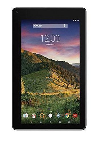 RCA Voyager II Tablet 8GB Quad Core Android 5.0, Black, 7"