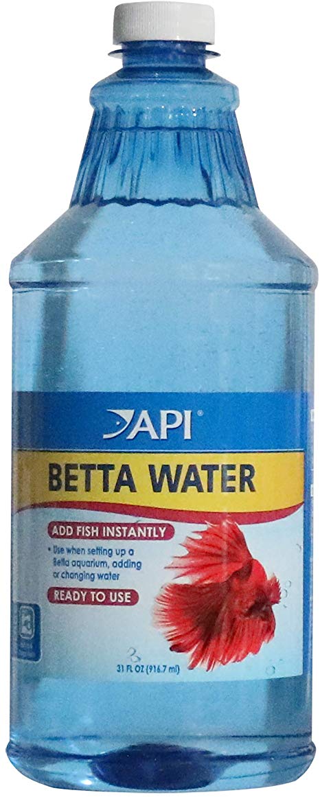 API Betta Water Betta Fish Freshwater Aquarium Ready to Use Water, No Aquarium Water Conditioner Needed, 31-Ounce Bottle