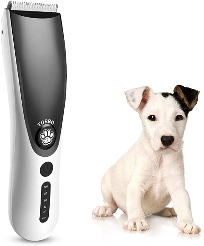 FiveHome Dog Clippers 3 Speed Quiet Dog Grooming Kit Rechargeable Dog Hair Trimmer Pet Grooming Tool for Small Medium Large Dogs Cats Animals
