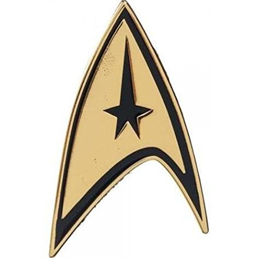 Star Trek Command Badge Pin