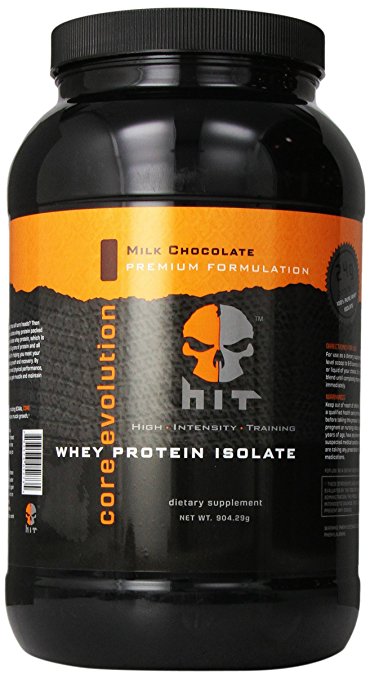 HIT Supplements, Core Evolution 100% Pure Grass-Fed Isolate Protein, Milk Chocolate, Net Wt. 904.29 Grams