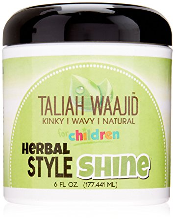Taliah Waajid Kinky Wavy Natural Herbal Style and Shine, 6 Ounce