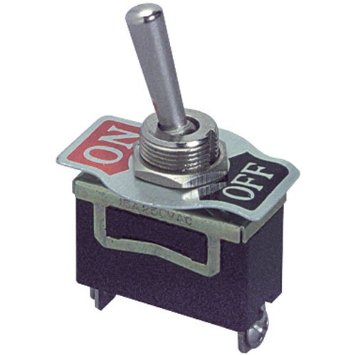 Heavy Duty Toggle Switch - SPST On/Off Type