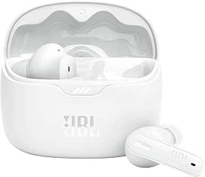 JBL Tune Beam - True Wireless Noise Cancelling Earbuds - White