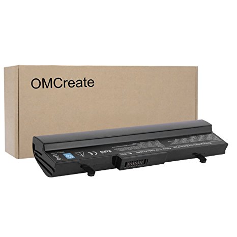 OMCreate New Laptop Battery for Asus Eee PC AL32-1005 1005HAB 1005HA 1005 1005PE 1005H 1005HAGB 1005HA-A 1101HA 1101HAB 1101HGO 1104HA 1106HA Series, also fits P/N AL31-1005 PL32-1005