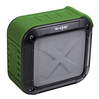 Portable Shower Bluetooth Speaker,Evershop IPX6 Waterproof for Indoor and Outdoor Activities With 10 Hours Play Compatible to All Bluetooth 4.0 Devices (Green)