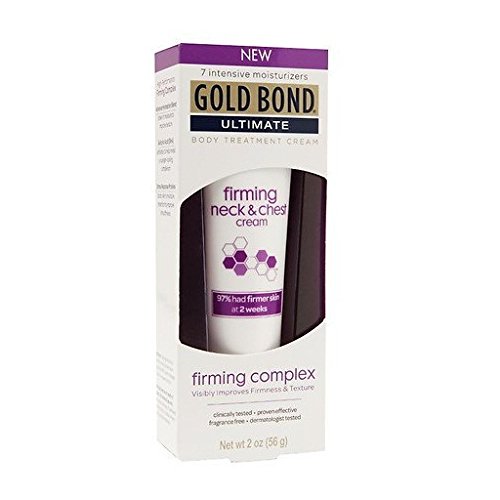 Gold Bond Ultimate Firming Neck & Chest Cream, Fragrance Free 2 oz by Gold Bond