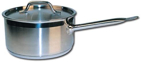 Winware Stainless Steel 2 Quart Sauce Pan with Cover