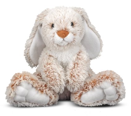 Melissa & Doug Princess Soft Toys 14" Plush Burrow Bunny