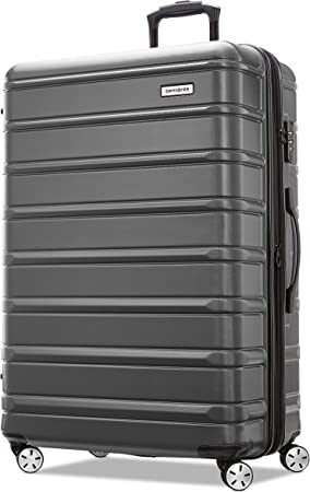 Samsonite Omni 2 Hardside Expandable Luggage with Spinners | Charcoal | Large