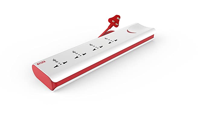 GM 3060 E-Book 4   1 Power Strip with Master Switch, Indicator, Safety Shutter & 4 international sockets