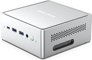 MINISFORUM Venus Series NAB9 Mini PC, 12th Gen Core i9-12900HK(14C/20T) Small Computer 32GB RAM 512GB SSD, 2X HDMI 2X USB-C 4K@60Hz Output, 2X 2.5G RJ45 Port, 4X USB3.2 Desktop Mini Computer