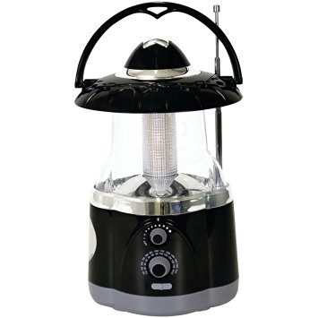 Northpoint 12-LED Lantern with 4-LED Flashlight and AM/FM Radio