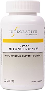 Integrative Therapeutics - K-PAX MitoNutrients - Mitochondrial Support Formula - 120 Tablets