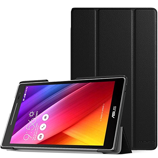 ASUS ZenPad 8.0 Z380C Case - MoKo Ultra Slim Lightweight Smart-shell Stand Cover Case With Auto Wake / Sleep for ASUS ZenPad Z380C 8.0 inch Version Tablet, BLACK