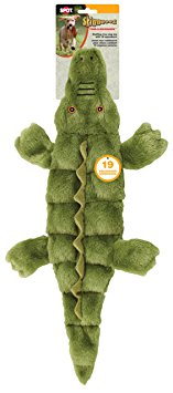 Ethical Pets Skinneeez Tons of Squeakers Alligator Dog Toy, 21-Inch