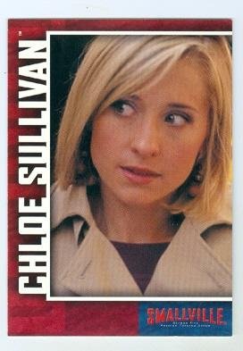 Allison Mack trading card Smallville 2005 Inkworks #6 Chloe Sullivan