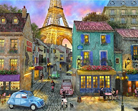 Springbok Puzzles Eiffel Magic Jigsaw Puzzle (1000 Piece)