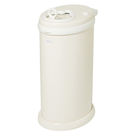 Ubbi Steel Diaper Pail, Sand