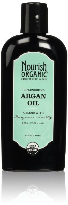Nourish Organic Replenishing Multi Purpose Argan Oil 34 Ounce